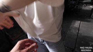 Gave to the Mouth of a Mad Maura Model at an Abandoned Factory _ Nigonika Top Porn 2023 (4K)