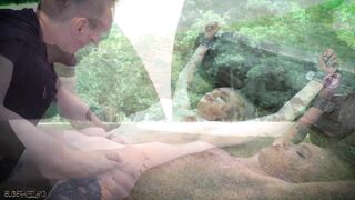 Naughty Slave Submissive in Bondage Sex Game