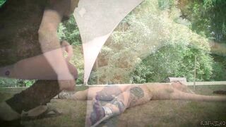 Naughty Slave Submissive in Bondage Sex Game