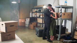 Deeper. Submissive Ameena is Dominated in Public