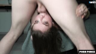 THE BEST CUM SLUT EVER - Face Fucking a Gorgeous Deepthroat Queen - Eden Ivy