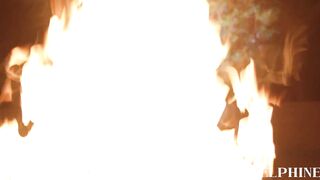 Delphine Films- Witching Babes Swallow Hunter Big Fat Cock