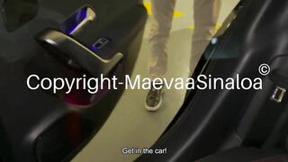 Maevaa Sinaloa - Uber Pipe - I Empty the Balls of 3 MYM Subscribers and Swallow their Cum