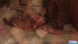 Young Black BBC Stud Fucks Hot Stunning Blonde MILF