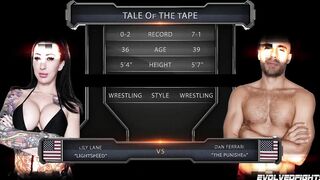 Dan Ferrari keeps his Streak Alive, Facefucks and Bangs Lily Lane right on the Mat