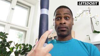 Hot Slut Kim Kalash Pays BBC with her Pussy for Hostel Stay - LETSDOEIT