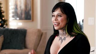 CURVY TATTED QUEEN Ex-Wife Karen has some Passionate Orgasmic Sex with Robby Apples
