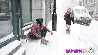 Banging Family - a Stepsis Gets Banged by her Bum of a StepBro