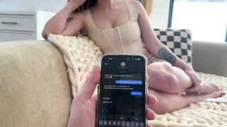 Fucking my Tattooed Coworker with my Gf…i Cum inside them both - Jak Knife, Chloe Foxxe