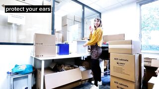 Sex at Work. my Coworker Cheats on his Girlfriend with me in the Lunch Break.