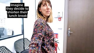 Sex at Work. my Coworker Cheats on his Girlfriend with me in the Lunch Break.