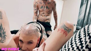 Cheating Anal Whores get their Assholes Fucked and Filled with Cum!