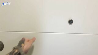 The Collector Fucked the Debtor Hard in the Throat and Finished Inside. Krempai