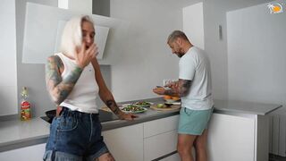 Pussy Served and Creampied for Dinner - Amateur Couple