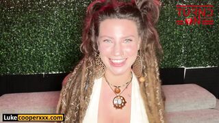 Big Tits Hippie Indica Flower Shows she Loves Dick