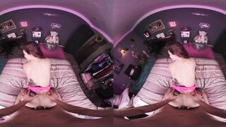 VR BANGERS Maddy may Masturbating for Viewers on Stream VR Porn