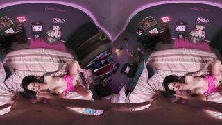 VR BANGERS Maddy may Masturbating for Viewers on Stream VR Porn