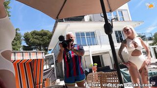 Behind the Scenes of the Foursome Collaboration. Owiaks with Chihuahuasu and Bad Volodia.