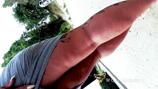 LATINA POV - Tatted Latina Gets Fucked on the Table: Zara Mendez - WolfWagnerCom