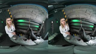 VR Bangers Dangerous Experiment makes Anna Claire Clouds really Horny VR Porn