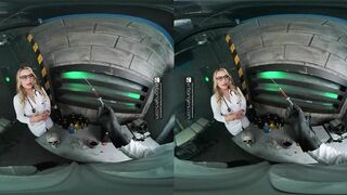 VR Bangers Dangerous Experiment makes Anna Claire Clouds really Horny VR Porn