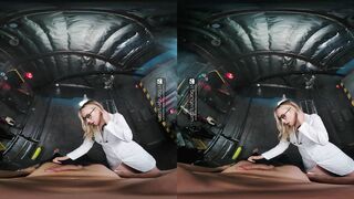 VR Bangers Dangerous Experiment makes Anna Claire Clouds really Horny VR Porn