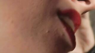 Foxy Tattooed Bimbo Likes being Spanked really Hard by her Dominatrix