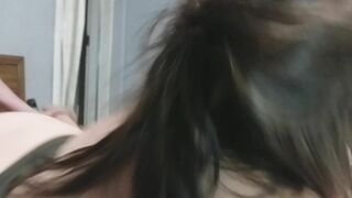 Cuckold: just Caught my Wife Cheating with the 18y/o Pizza Boy so i Joined in and Fucked her Throat