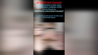 Hardcore Extreme Squirt on Cock! she Cums Hard Riding... and keep Riding until he Cums Inside!