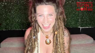 Huge Natural Tits Indica Flower Fucks POV after Interview