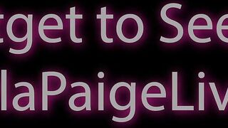 Brunette Big Boobed MILF Kayla Paige Shows off her Sexy Hot Lingerie!