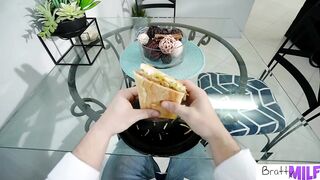 Kali Roses to Stepson, "i'm so Horny, but there's no one here to Fuck Me...."