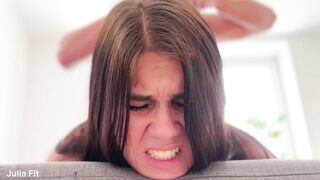 Schoolgirl Takes in Mouth after ANAL