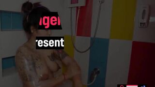 Big Natural Tits Thai Amateur MILF POV Blowjob and Titty Fucking