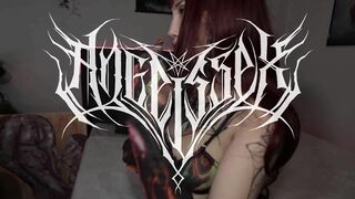 Redhead Inked Doll Enjoys a Hot Fuck