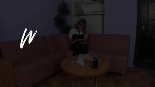 Mirelle - Cute Teen in Stockings Seduces Tutor