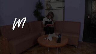 Mirelle - Cute Teen in Stockings Seduces Tutor