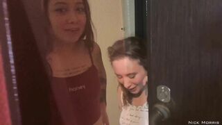 Knock Knock - Lissa miss and Emily Cortes got Lost and came to Visit me • Nick Morris