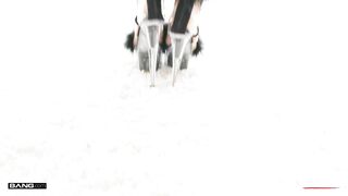 Rammed - Outstanding Brunette Babe Brenna McKenna got all of her Holes Stuffed by a BBC