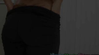 Slender Asian Channy Crossfire knows her Nude Yoga