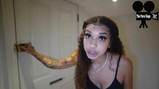 British Maid Joins Hot Couple in a 3some 