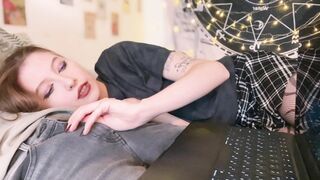 Horny Bitch Harasses Guy, Blowjob, Cowgirl, Creampie - YourSofia