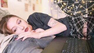 Horny Bitch Harasses Guy, Blowjob, Cowgirl, Creampie - YourSofia