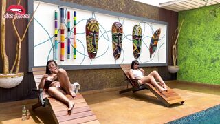 I Squirt in a Public Pool, next to a Girl who is getting a Tan 