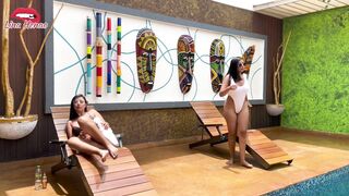 I Squirt in a Public Pool, next to a Girl who is getting a Tan 