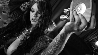 Sabien Demonia Has Black   White Creative With Old 8mm Film And Camera