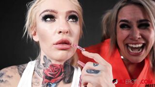 Misty Meaner the Squirting Killer Shows Misha her Deadly Wet Powers!