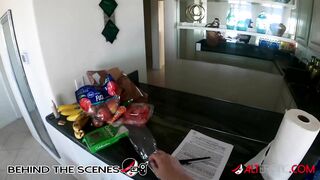 Misha Montana and Rebecca Vanguard Sharing Johnny Nitro BTS