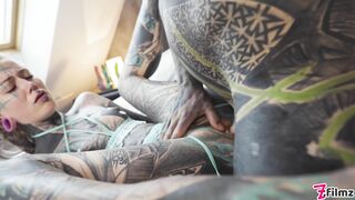 Tattoo Girl Anuskatzz Get Fucked Balls Deep In Her Ass