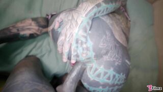 Cute Tattoo Teen Pov Anal Fucked